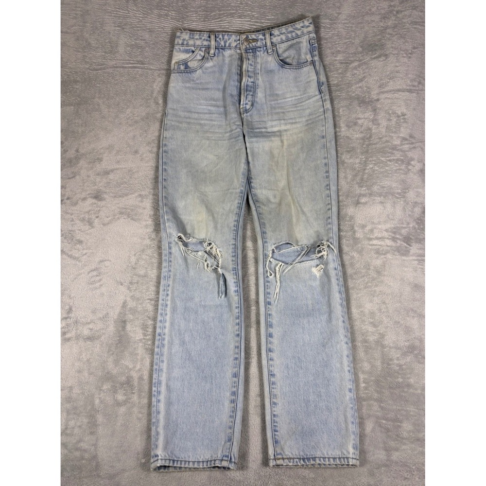 Rolla's Classic Straight TM Jeans Size Aussie Womens 26x31.5 Blue Denim
